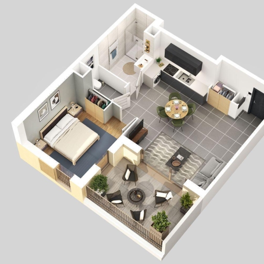  Annonces VALENCE : Apartment | BEAUMONT-LES-VALENCE (26760) | 44 m2 | 165 000 € 
