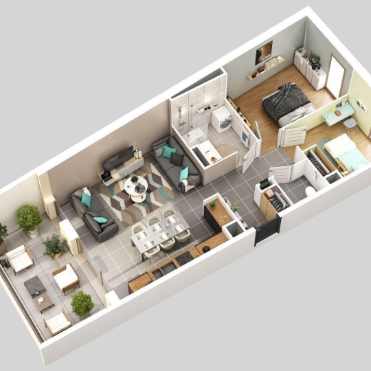 Annonces VALENCE : Appartement | BEAUMONT-LES-VALENCE (26760) | 60 m2 | 181 000 € 