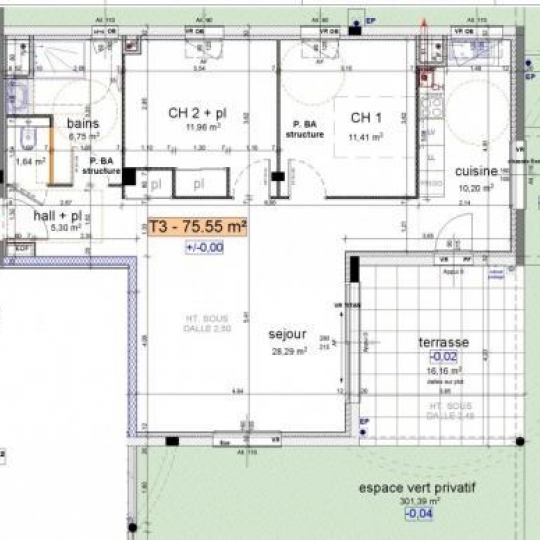  BATI-TERRE : Appartement | ETOILE-SUR-RHONE (26800) | 75 m2 | 228 900 € 