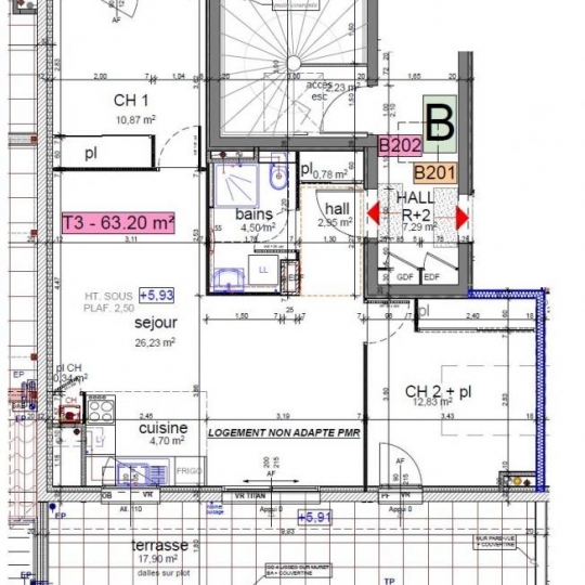  BATI-TERRE : Appartement | ETOILE-SUR-RHONE (26800) | 63 m2 | 208 000 € 
