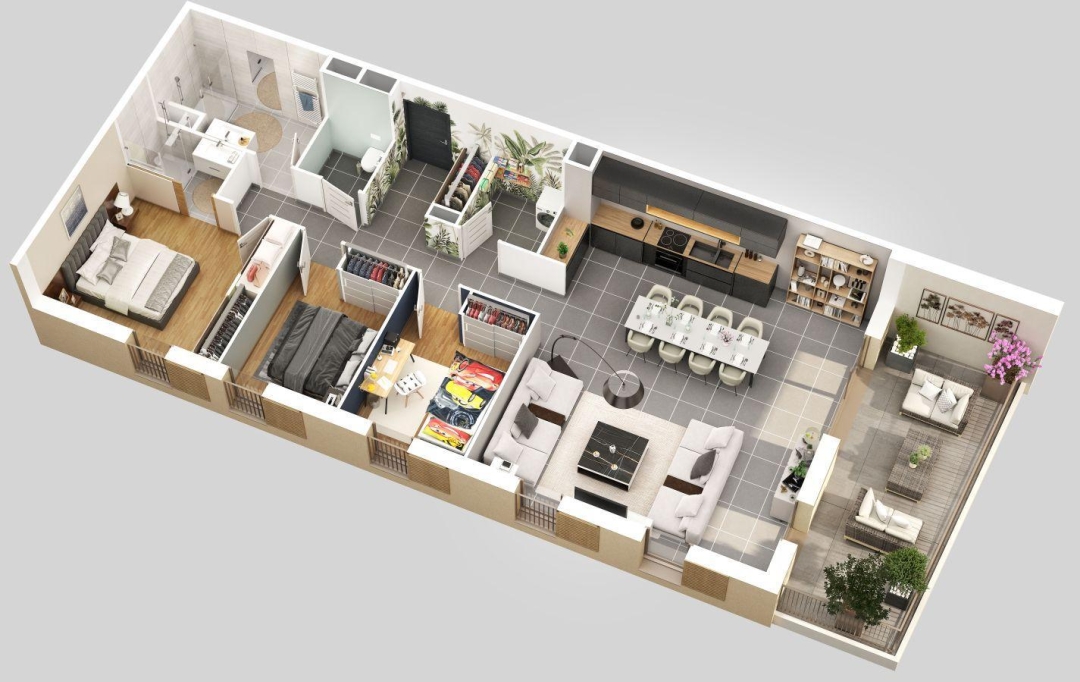 Annonces VALENCE : Appartement | BEAUMONT-LES-VALENCE (26760) | 104 m2 | 352 000 € 