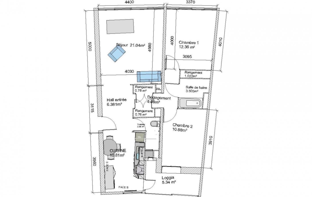 BATI-TERRE : Appartement | GUILHERAND-GRANGES (07500) | 76 m2 | 162 000 € 