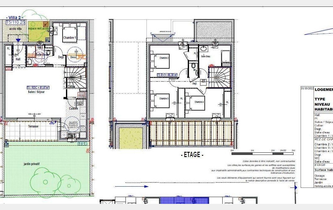 BATI-TERRE : Maison / Villa | VALENCE (26000) | 110 m2 | 337 000 € 