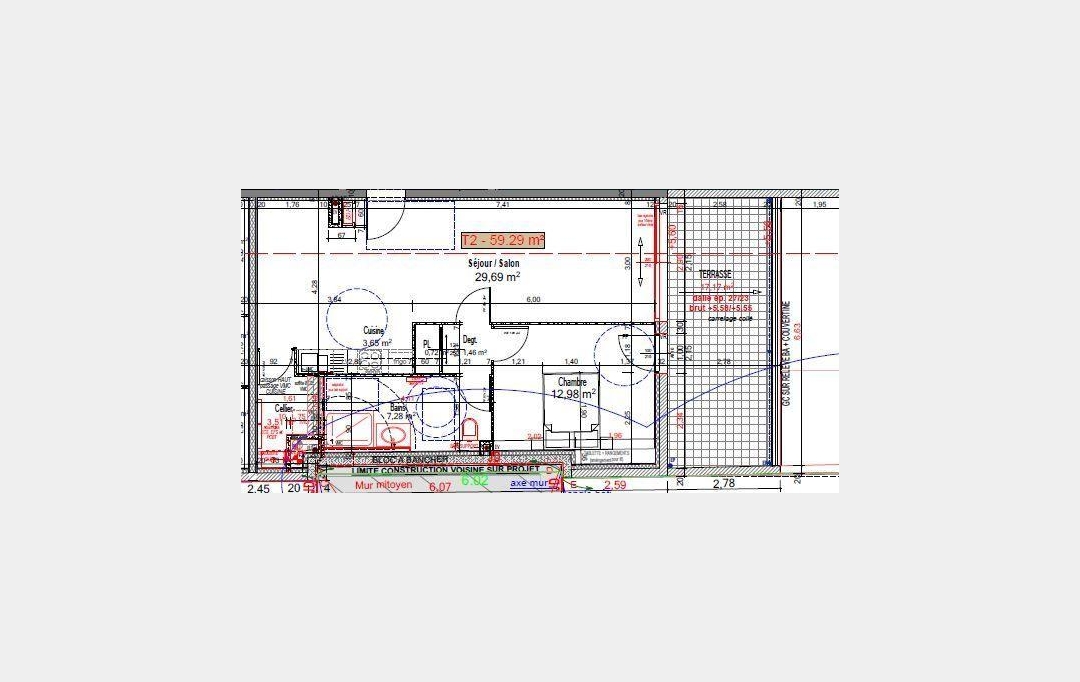 BATI-TERRE : Apartment | VALENCE (26000) | 59 m2 | 179 000 € 