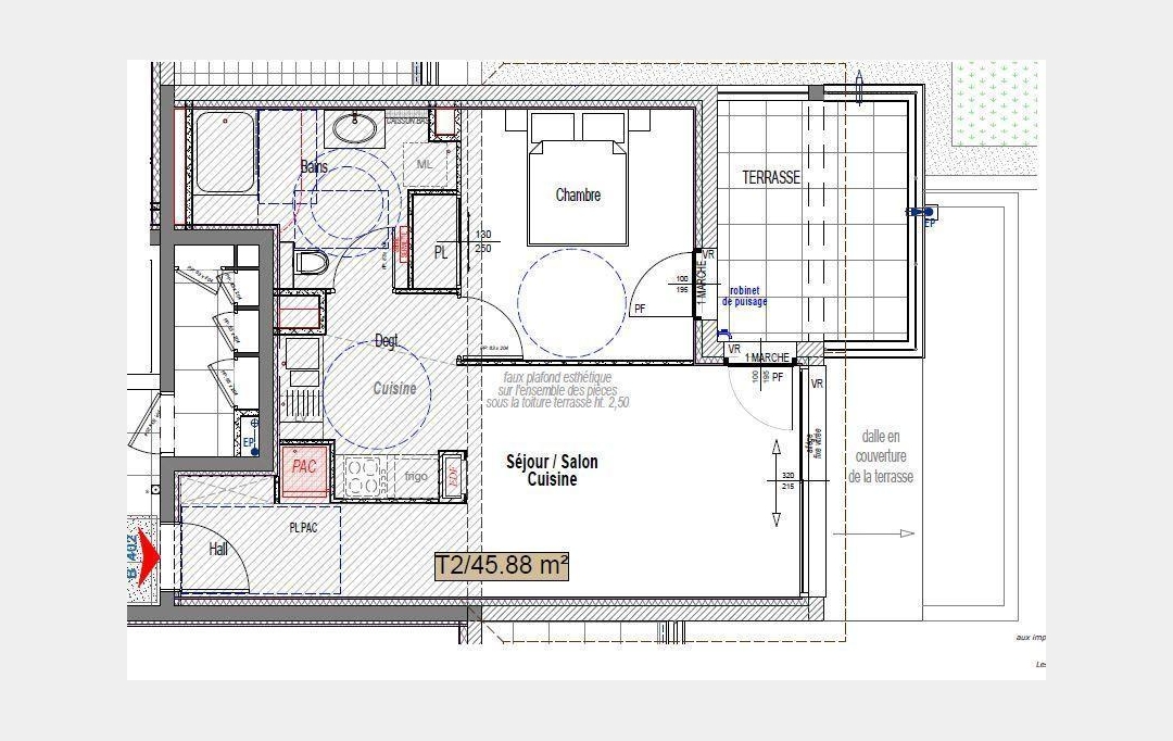 BATI-TERRE : Apartment | VALENCE (26000) | 46 m2 | 178 000 € 