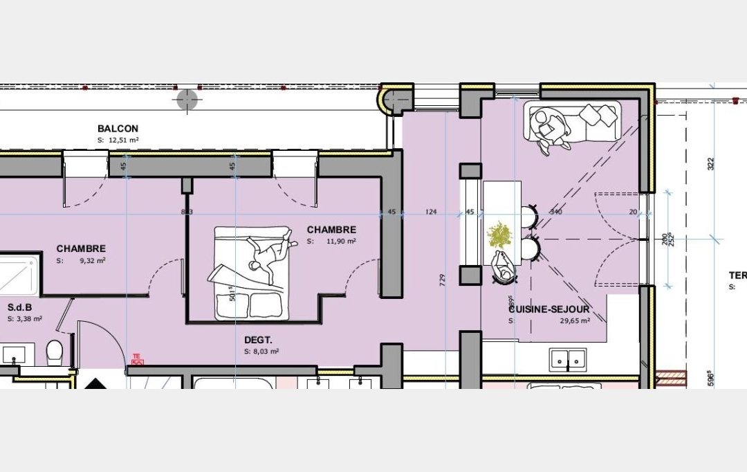 BATI-TERRE : Appartement | VILLARD-DE-LANS (38250) | 60 m2 | 330 000 € 