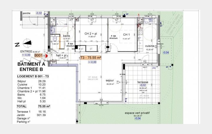 BATI-TERRE : Appartement | ETOILE-SUR-RHONE (26800) | 75 m2 | 228 900 € 