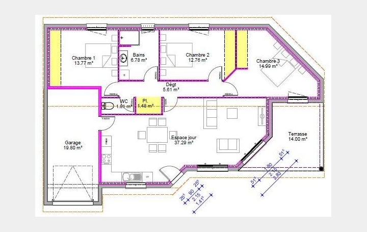 Annonces VALENCE : Maison / Villa | EURRE (26400) | 94 m2 | 239 000 € 