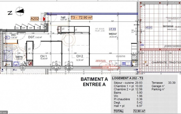 BATI-TERRE : Appartement | ETOILE-SUR-RHONE (26800) | 73 m2 | 294 000 € 