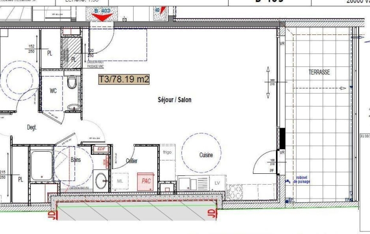  BATI-TERRE Apartment | VALENCE (26000) | 78 m2 | 315 000 € 
